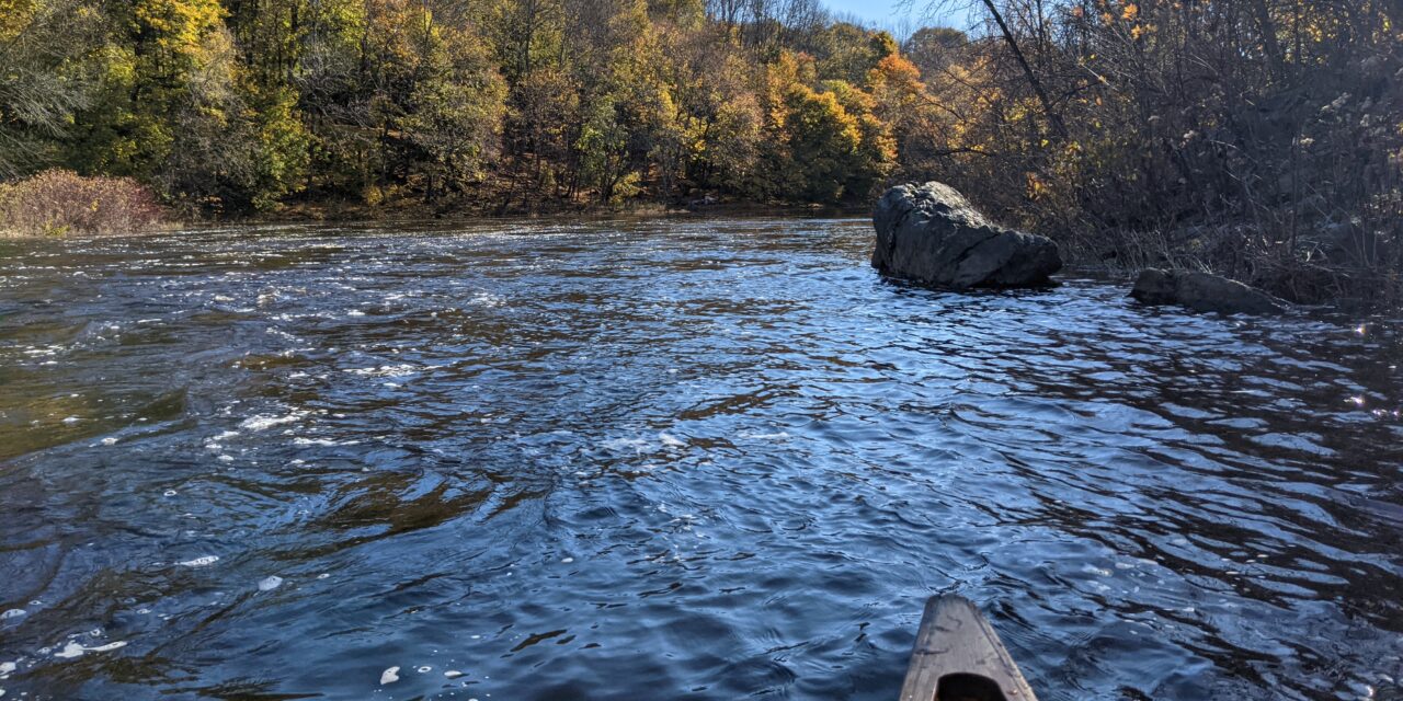 The Best Place to See Fall Foliage in Bangor, Maine is by Kayak! 🍁🛶